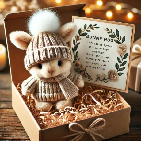 🐇Mini Bunny Hug Cute Easter Gift - Image 3