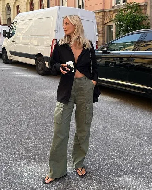 Adjustable Cargo Pants - Instantly Flatters Your Figure - Image 4
