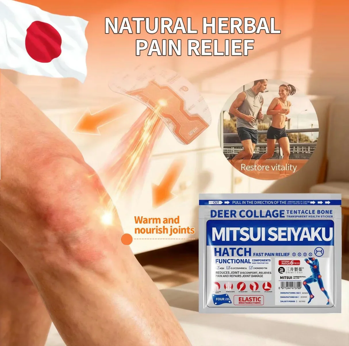 Aprolo™ Japanese Thermal Pain Patch - Image 3