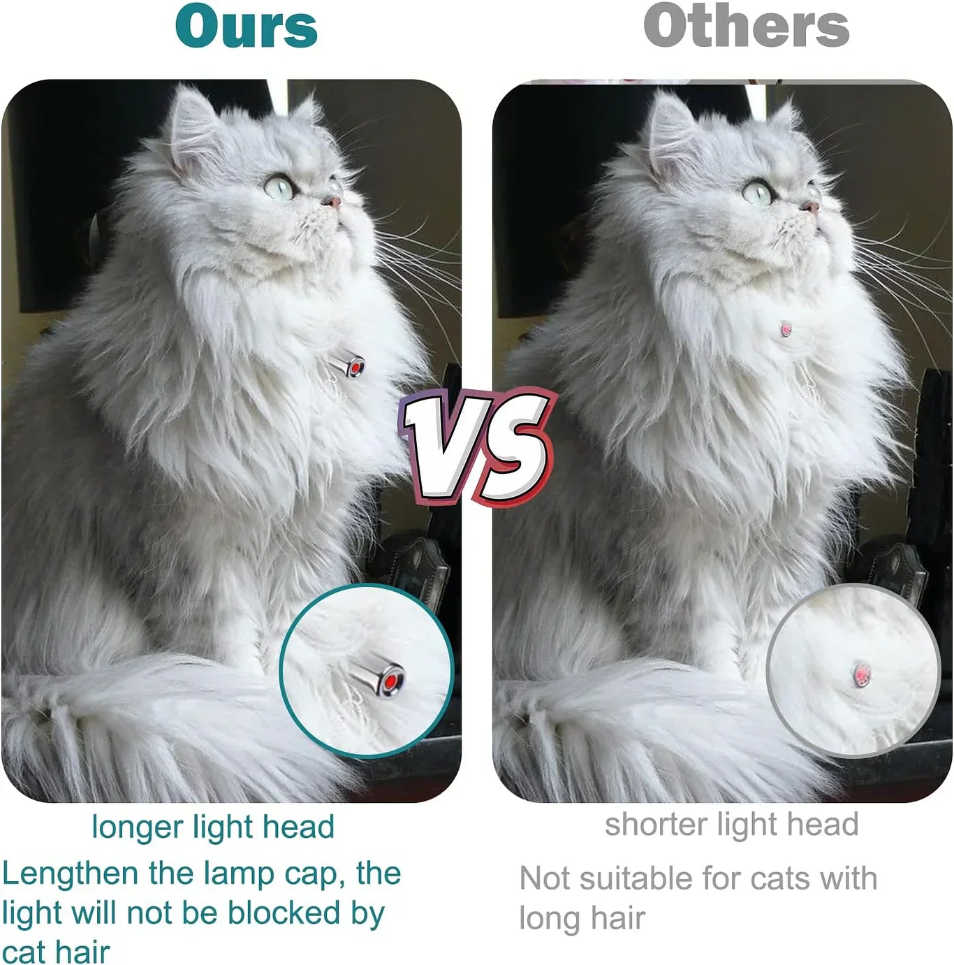 Interactive Cat Collar Laser Toy - Image 4