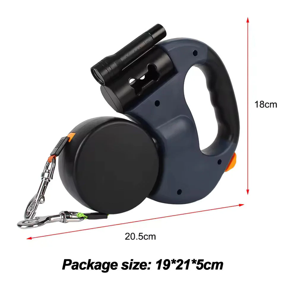 Dual Dog Leash with Tangle-Free Swivel & LED Light - Image 7