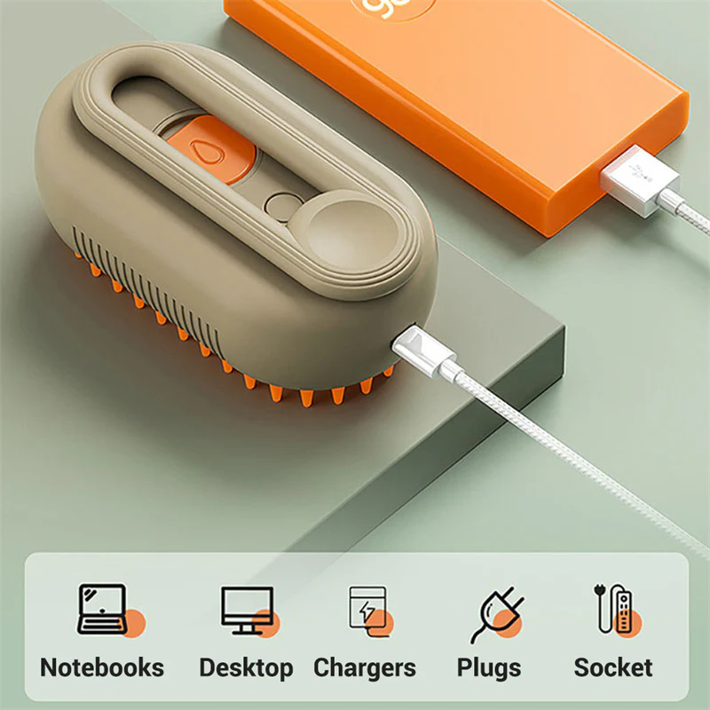 Electric Steamy Cat/Dog Brush - Image 4
