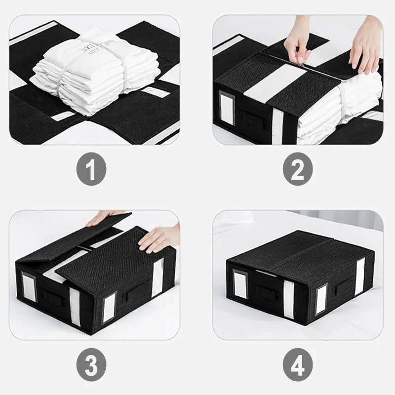 Multi-Use Storage Bags 4Pack Dustproof Organizer - Image 7