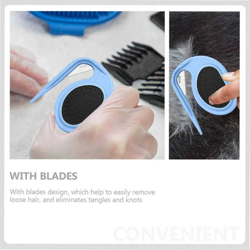 2pcs Knotting Comb Pet Grooming Tool - Image 4