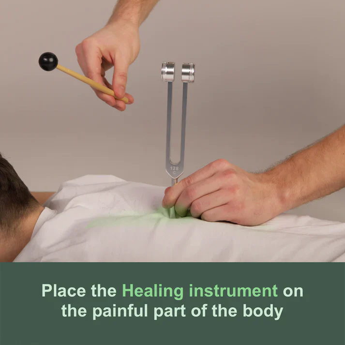 128 Hz Therapy Tuning Fork – Healing Instrument for Body & Mind - Image 4