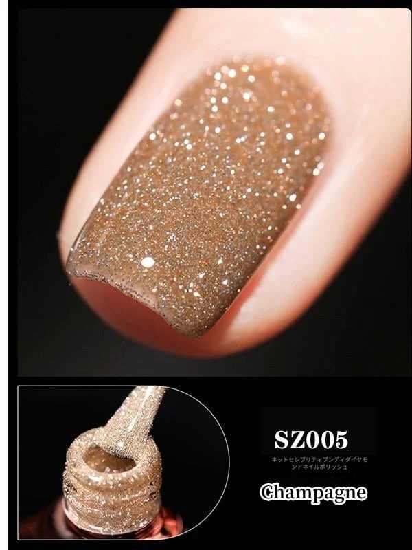 High Density Glitter Nail Gel Polish - Image 10