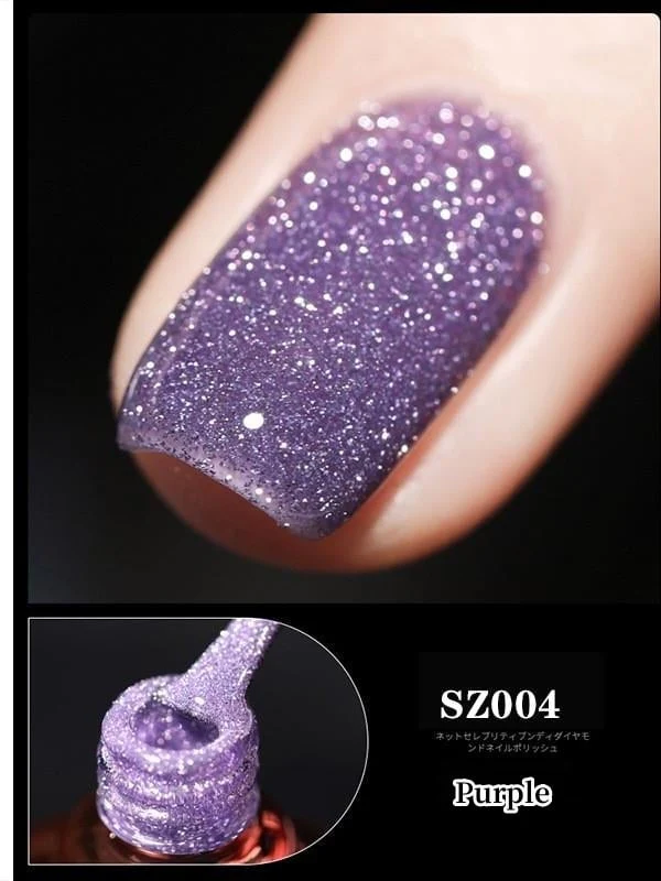High Density Glitter Nail Gel Polish - Image 9