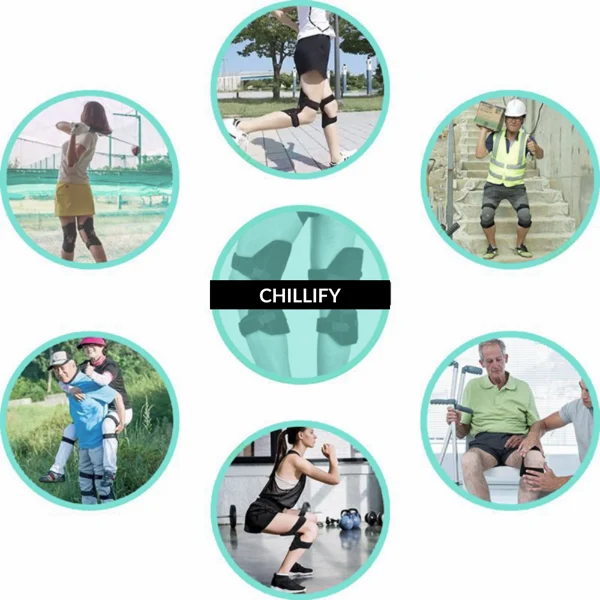 Breathable Non-Slip Joint Support Knee Pads - Image 5