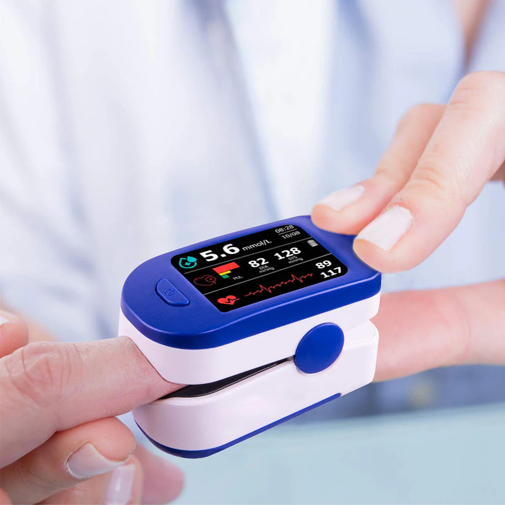 HERMSA™ High-Precision Multi-Purpose Non-Invasive Medical Device(For Blood Glucose, Blood Oxygen, and Blood Pressure Monitoring)[99.9% Accuracy] - Image 4