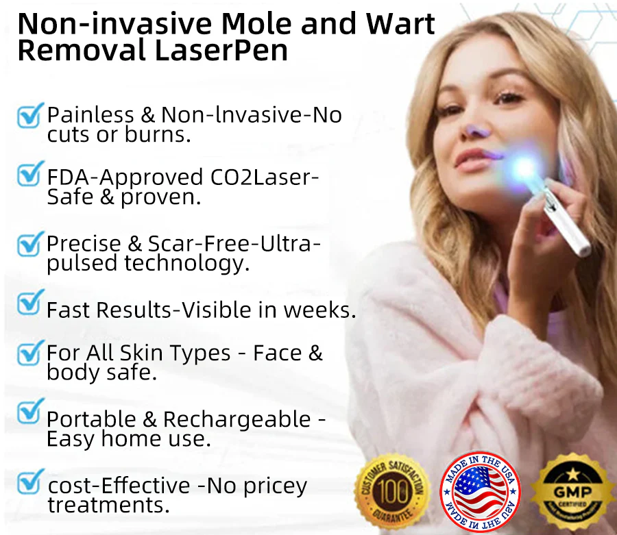 Aprolo™ Non-invasive Mole and Wart Removal Laser Pen - Image 10