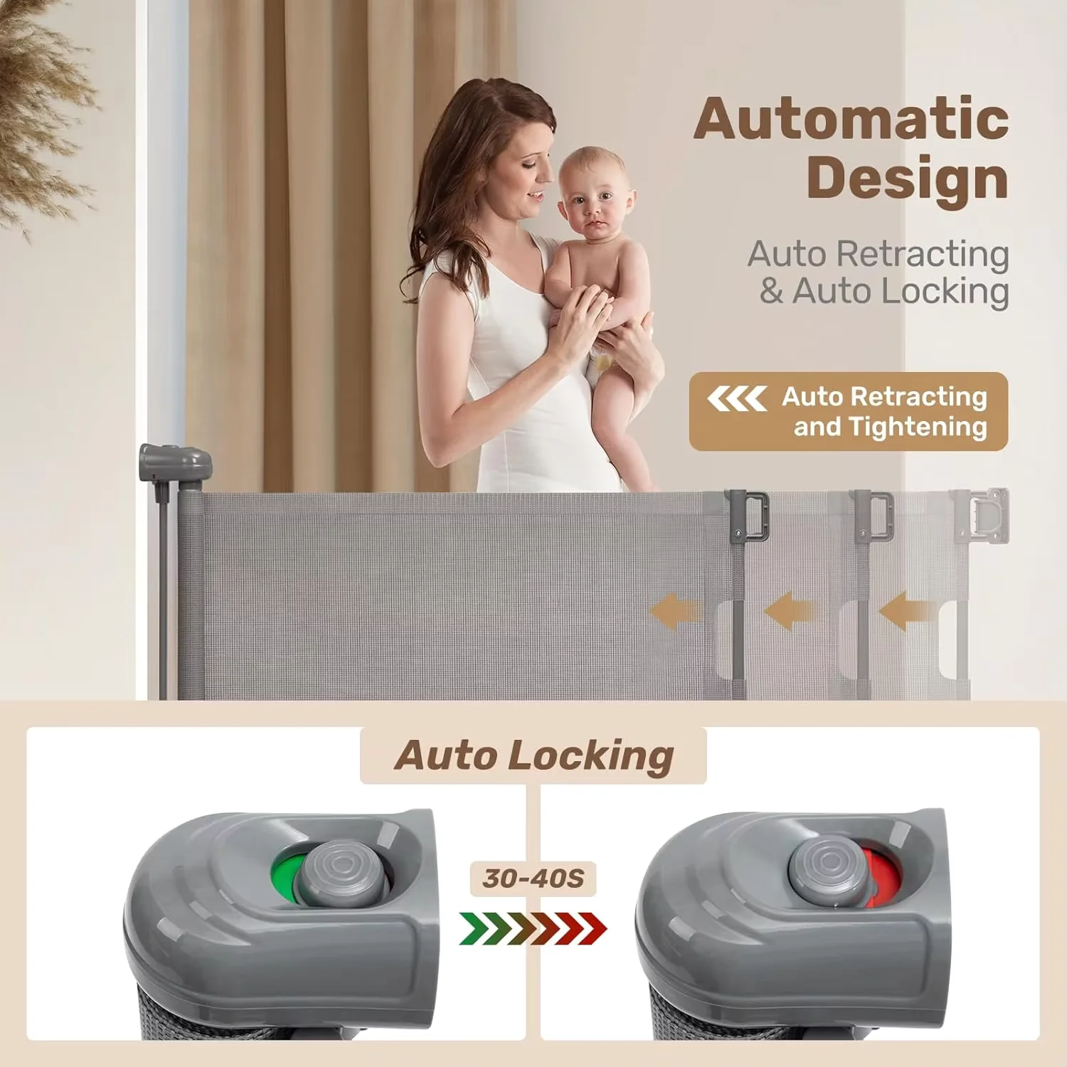 Light Retractable Safety Gate - Image 10