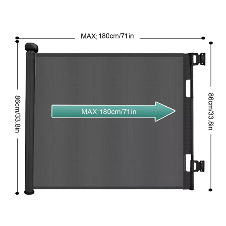Light Retractable Safety Gate - Image 12