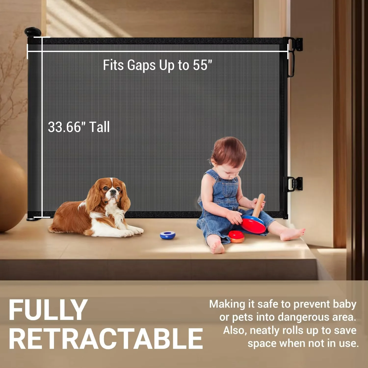 Light Retractable Safety Gate - Image 6