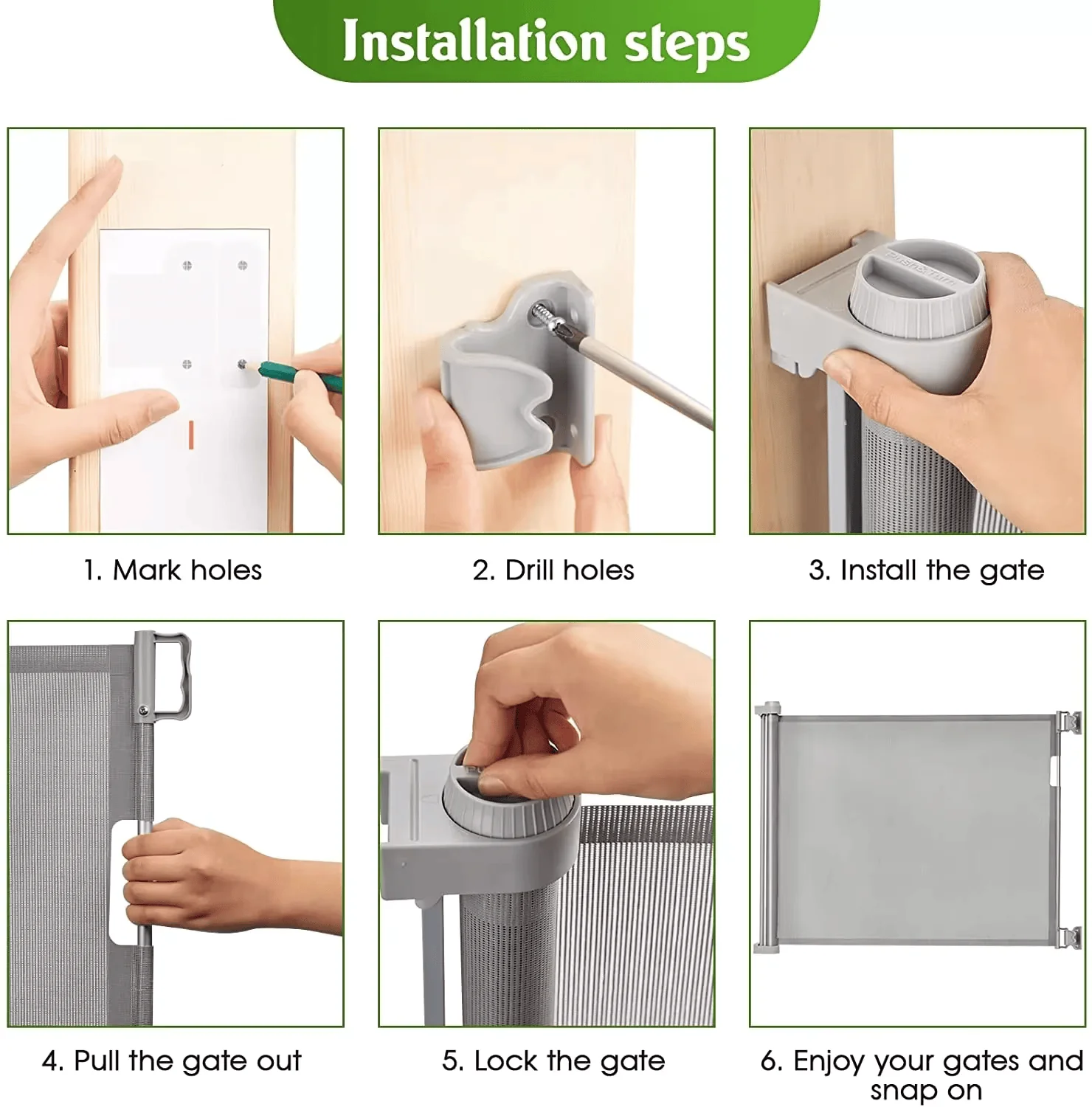 Light Retractable Safety Gate - Image 7