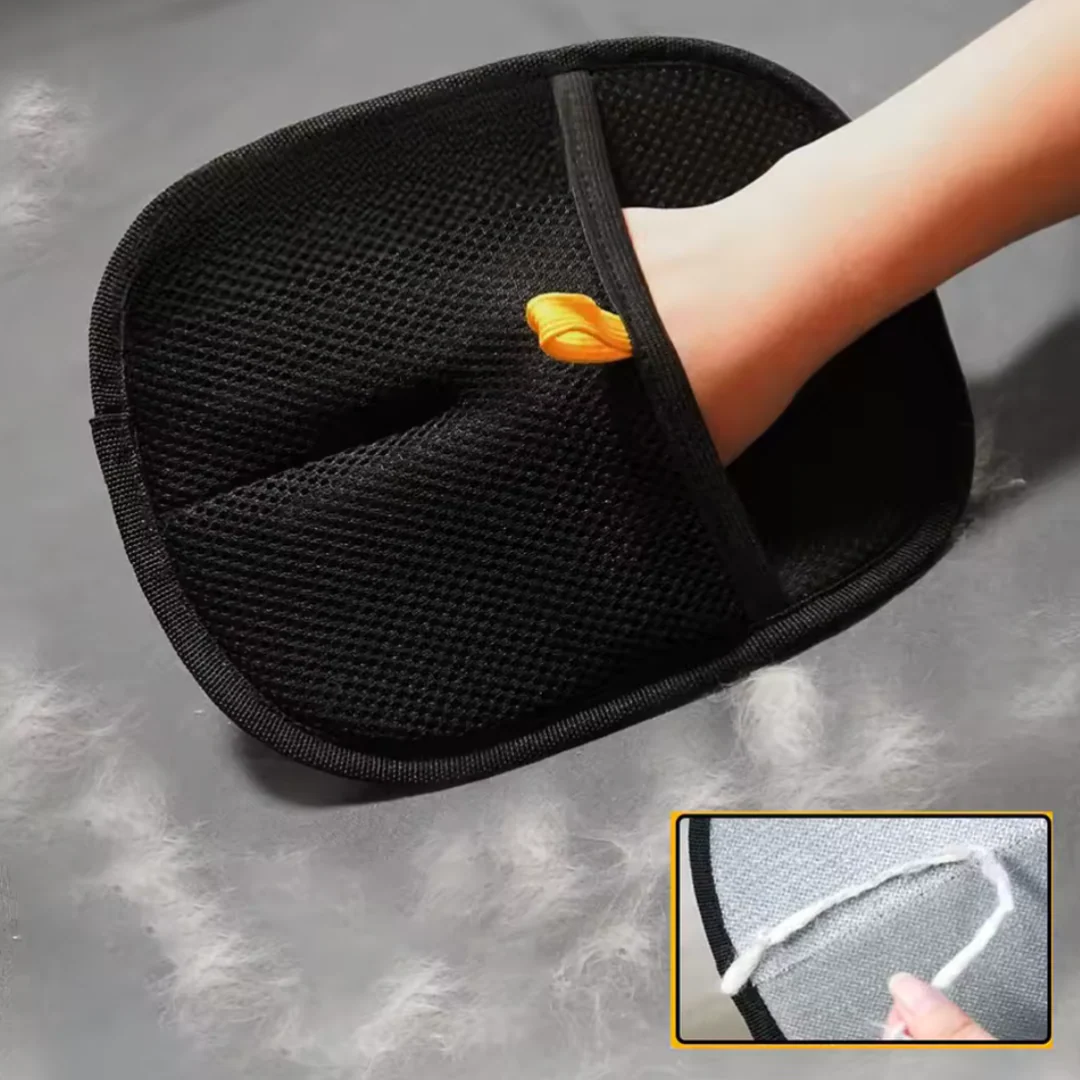 Buy 1 Get 1 Free🔥 Electrostatic Pet Hair Removal Grooming Gloves - Image 5