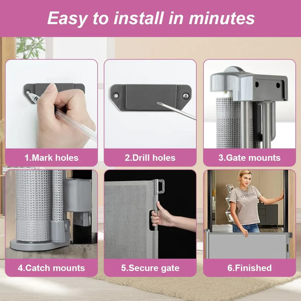 Retractable Pet Gate - Image 5