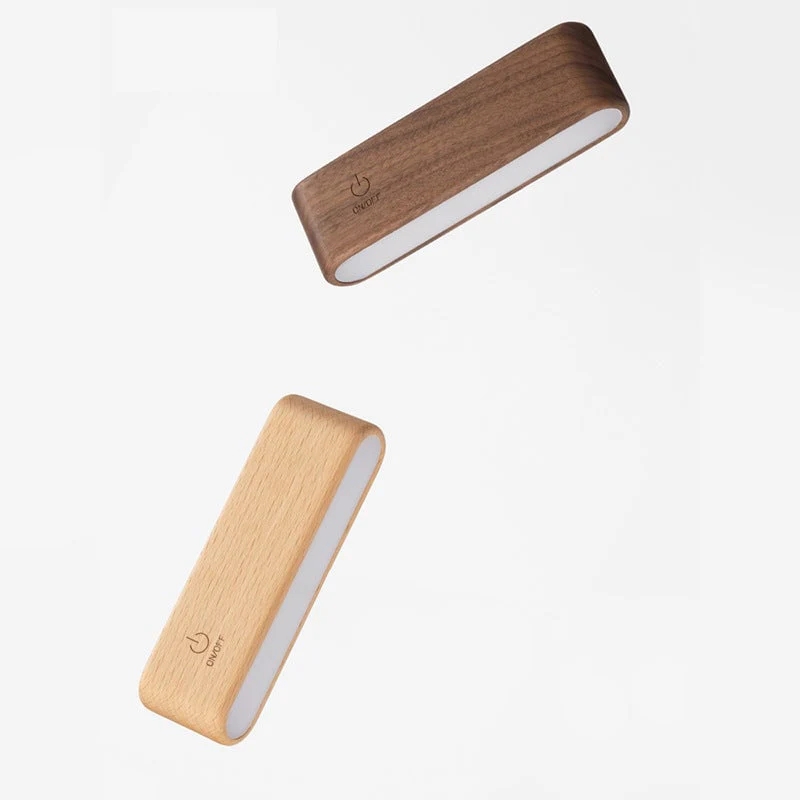 360° Rotating Magnetic Charging Desk Lamp — Solid Wood - Image 6