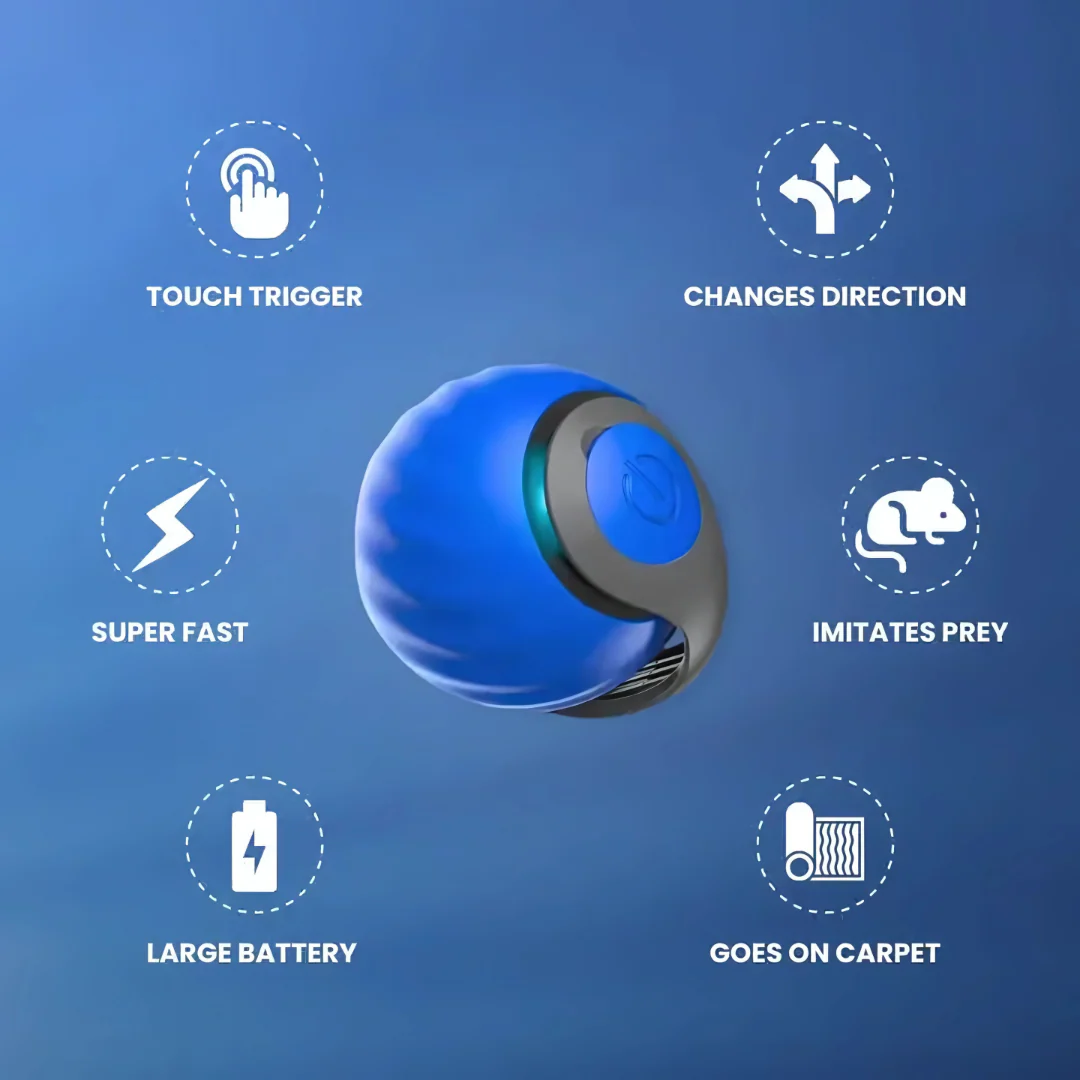 Electric Cat Ball with Fun Tail - Image 3