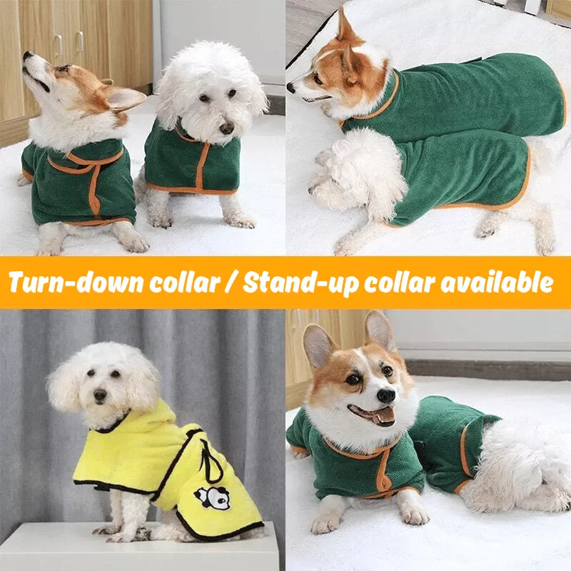 Super absorbent pet bathrobe - Image 5