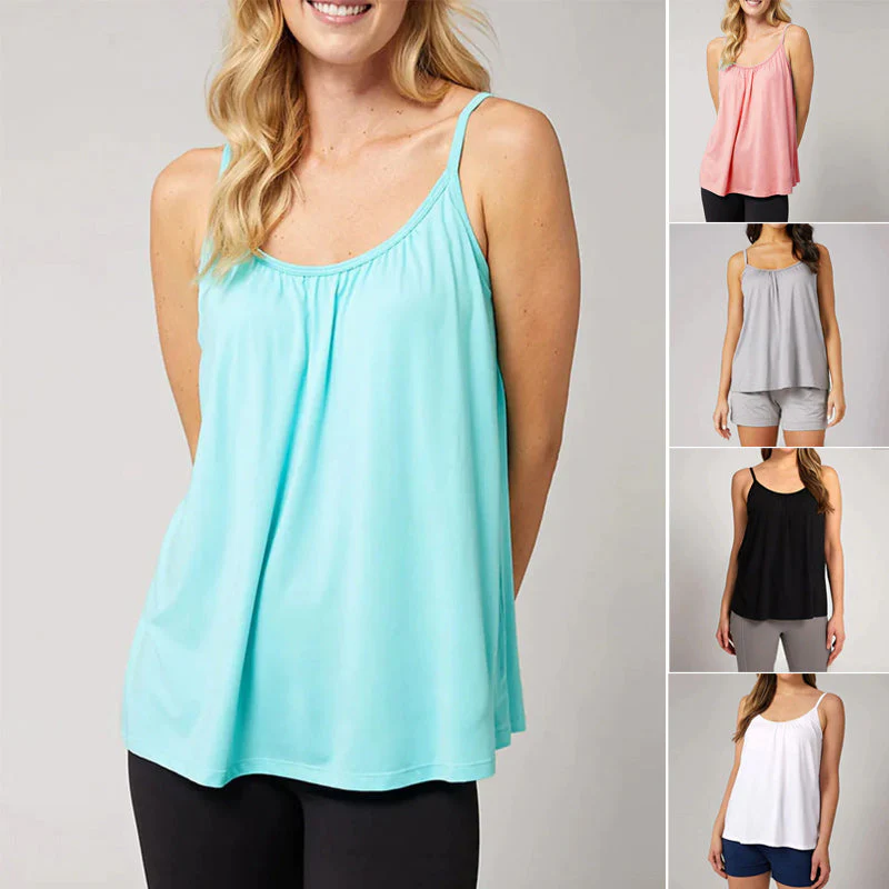 Tank With Built-In Bra - Image 3