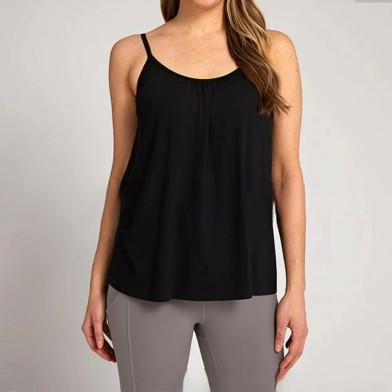 Tank With Built-In Bra - Image 9