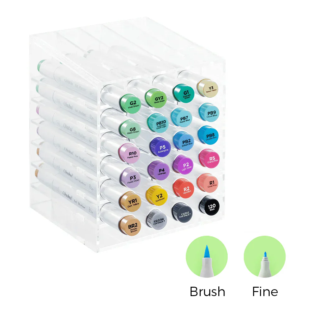 Dual Tips Alcohol Art Marker - Image 10