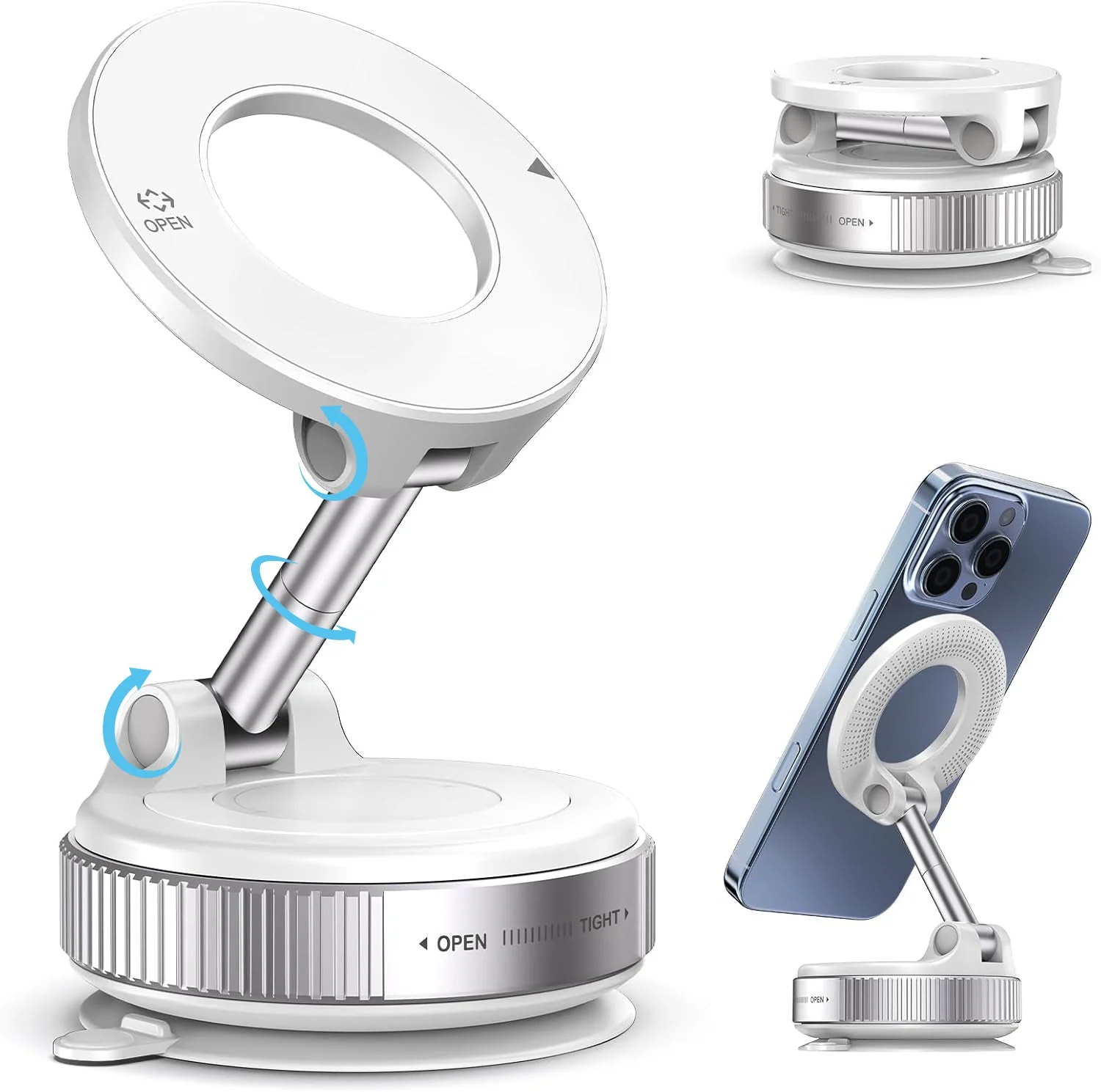 Vacuum Magnetic Phone Holders for Car - Image 4