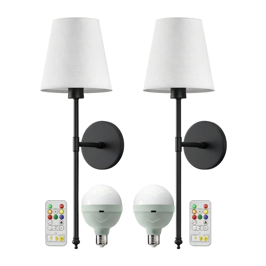 Wireless Wall Sconces (Set of 2) - Image 14
