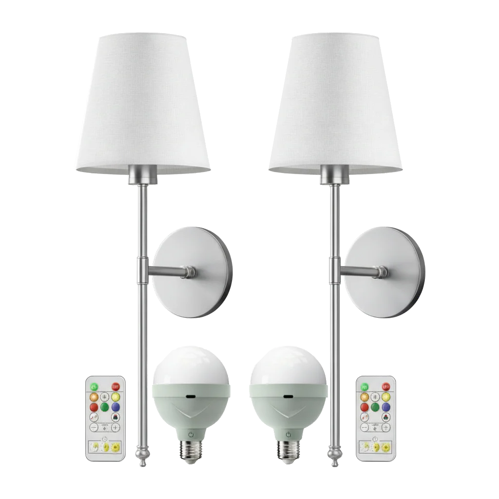 Wireless Wall Sconces (Set of 2) - Image 15