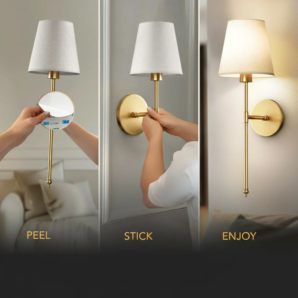Wireless Wall Sconces (Set of 2) - Image 2